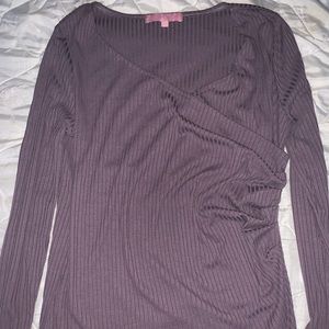 Baby purple long sleeve top